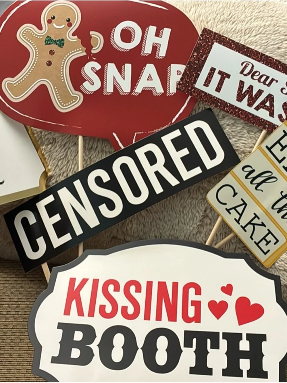 Large set of Photo Booth Party Props Set